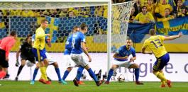 السويد تهزم إيطاليا في ذهاب الملحق الأوروبي المؤهل إلى كأس العالم