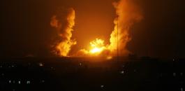 قصف غزة1