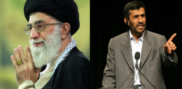 احمدي نجاد وخامنئي 