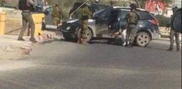اطلاق النار على سائق في حوارة جنوب نابلس 