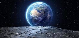 كوكب الارض والقمر 