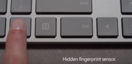 لوحة مفاتيح جديدة بقارئ للبصمة من مايكروسوفت