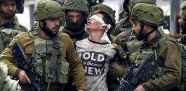 اعتقال الاطفال الفلسطينيين
