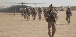 الجيش الأمريكي في افغانستان والعراق وسوريا 