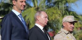 بوتين والجيش الروسي في سوريا 