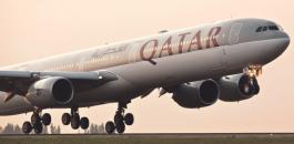  طائرة قطرية تهبط في السعودية