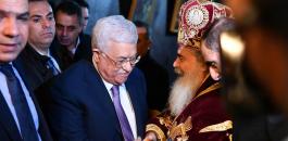 الرئيس عباس يحضر قداس عيد الميلاد