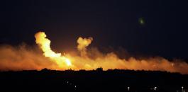 قصف يستهدف غزة 