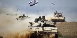 تدريبات اسرائيلية قرب غزة 