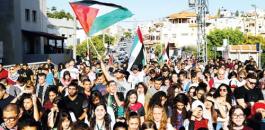 الفلسطينيون في الداخل المحتل يحيون الذكرى الـ 17 لهبة القدس والاقصى