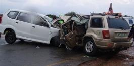 11 إصابة إحداها خطيرة بحادث سير على طريق المعرجات غرب أريحا