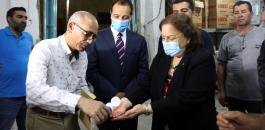 مساعدات طبية مصرية لفلسطين 