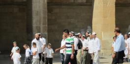 اقتحام المستوطنين للمسجد الأقصى المبارك 