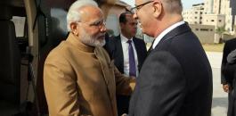 رئيس الوزراء الهندي يزور فلسطين