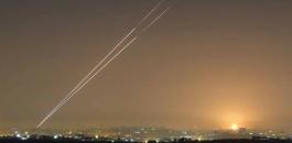 صاروخ من غزة 