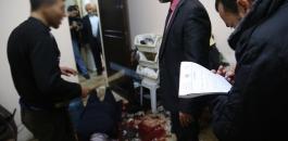 قاتل المغدورة ابو حسنين من غزة يمثل جريمته