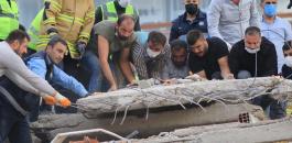 زلزال في ازمير التركية 