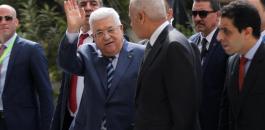 عباس ووزير المخابرات المصرية 