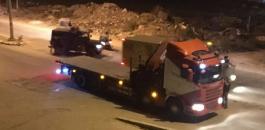قوات الاحتلال تستولي على شاحنة ومركبة وأموال في جنين