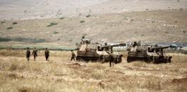 تدريبات الجيش الاسرائيلي في الاغوار 
