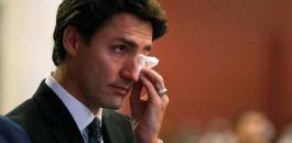 رئيس وزراء كندا يبكي على المسلمين