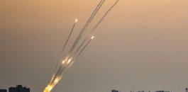 حماس واطلاق صواريخ على اسرائيل من غزة 