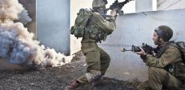 تدريبات اسرائيلية لمواجهة قطاع غزة 