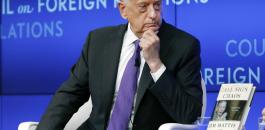 وزير الدفاع  الامريكي وترامب  