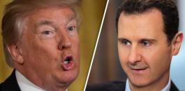 ترامب وبشار الأسد 
