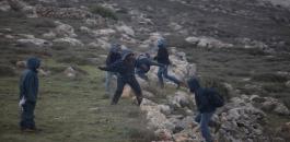 هجمات للمستوطنين على الفلسطينيين في عصيرة القبلية 