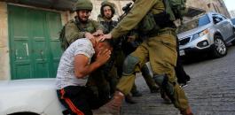جنود الاحتلال يعتدون بأعقاب البنادق 