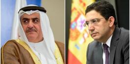 نتنياهو ووزير الخارجية البحريني والمغربي 