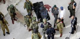 قتل فلسطيني في الخليل 