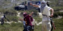 المستوطنون يهاجمون الفلسطينيين في الضفة الغربية 