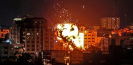 تدمير مباني في غزة 