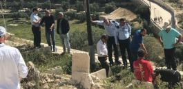 نبش مقبرة باب الرحمة في القدس 