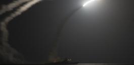 الصواريخ الامريكية المتجهة لمطار الشعيرات
