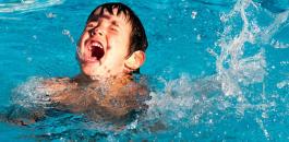 مصرع طفل 5 سنوات غرقا في بركة سباحة بدير البلح