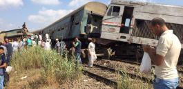حادث تصادم قطارين في الاسكندرية 