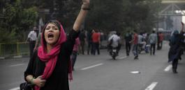 التظاهرات في ايران 