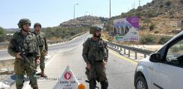 حواجز الجيش الاسرائيلي في الضفة الغربية 