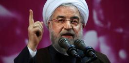 روحاني:الولايات المتحدة وإسرائيل يحرضون بعض المتظاهرين للانتقام من إيران