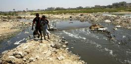 التحذير من فيضان مياه الصرف الصحي في عدة مناطق بقطاع غزة