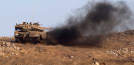 توغل أسرائيلي داخل الاراضي السورية 