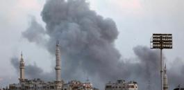 قصف على مخيم اليرموك 