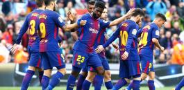 برشلونة يحقق رقم قياسي في الدوري الاسباني 