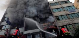إصابة 5 مواطنين بينهم رضيع يحريق في منازل بقطاع غزة