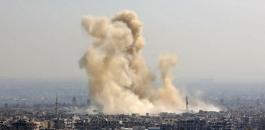 قصف على الغوطة الشرقية 