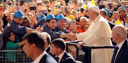 البابا فرانسيس والعمال 