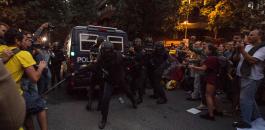 وزير خارجية إسبانيا: معظم صور "عنف الشرطة" خلال استفتاء كتالونيا "مفبركة"
